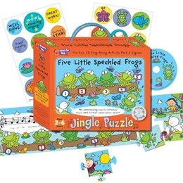 Five Little Speckled Frogs - Music For Kids
