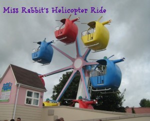 Miss Rabbit's Helicopter Ride at Peppa Pig World