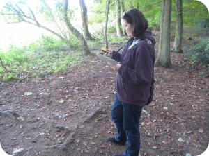 Geocaching at Polesden Lacey