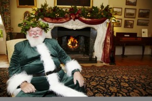 Father Christmas at Killerton, Devon ©National Trust Images, Arnhel de Serra