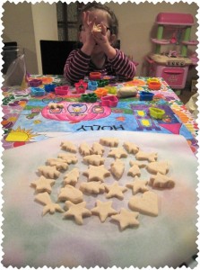 Saltdough Decorations - all cut out