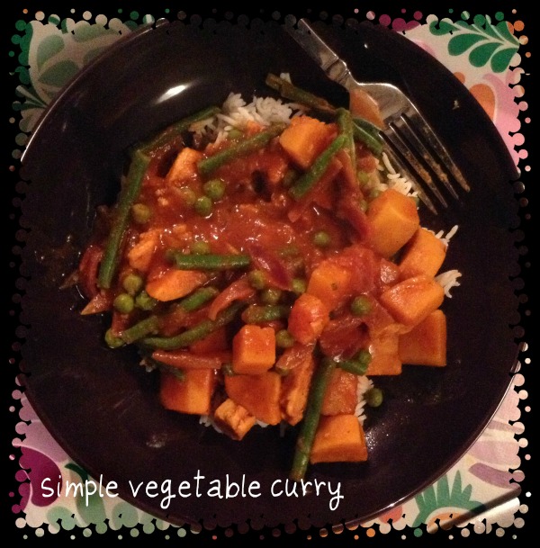 simple Vegetable Curry