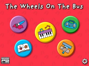 Wheels on the Bus Main Screen