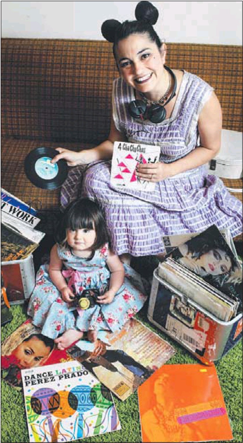 DJ Monski Mouse & daughter Monalisa