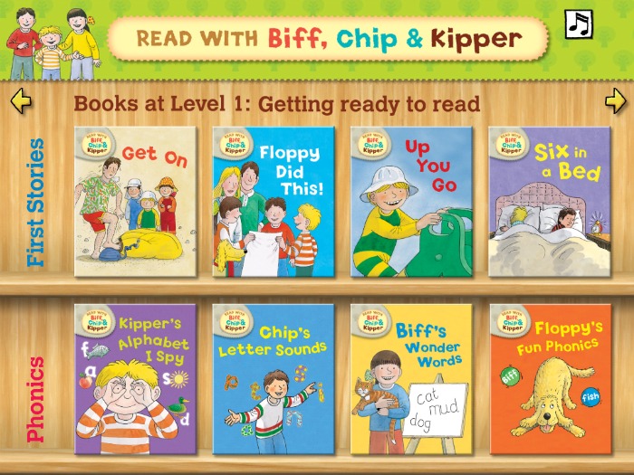 Read With Biff Chip & Kipper App