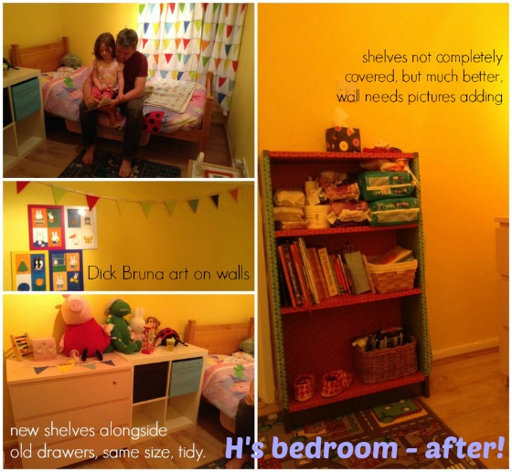 H's room almost finished