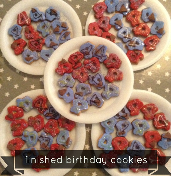 Birthday Cookies - Finished