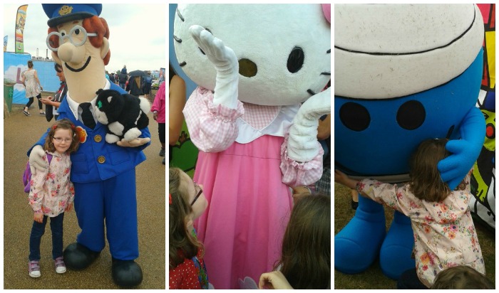 H meets characters at Lollibop 2013