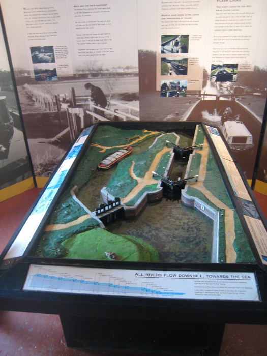 Dapdune Wharf Lock Model