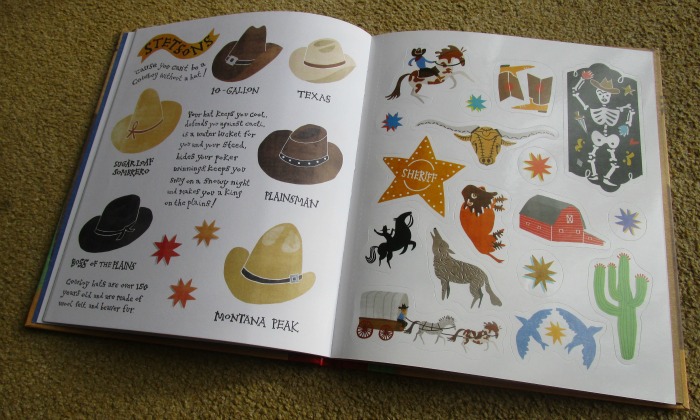 how to be a cowboy stickers