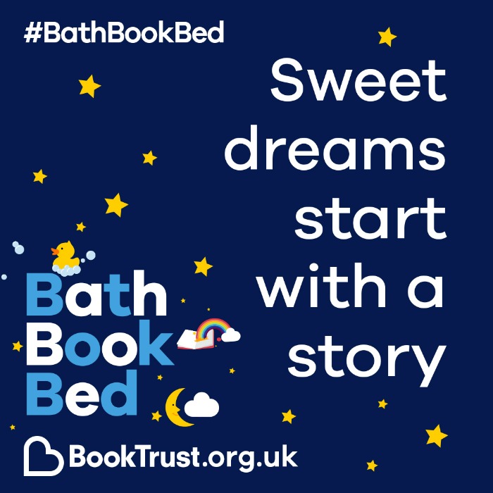 Bath Book Bed BookTrust campaign