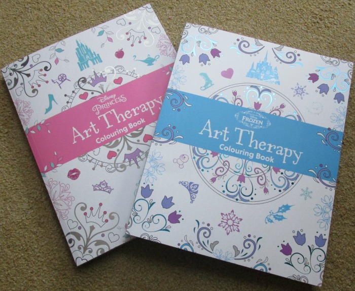 Disney Art Therapy Colouring Books Disney Princess and Frozen