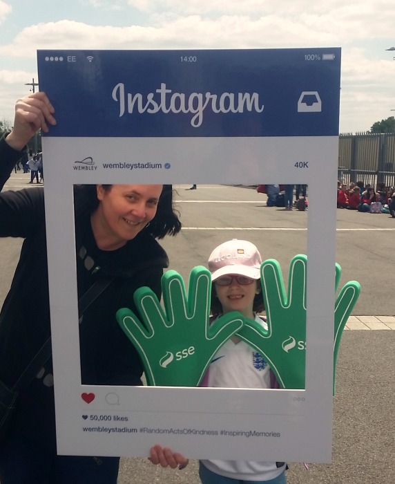 Wembley Stadium Instagram Selfie, football, FA Cup Final 2016