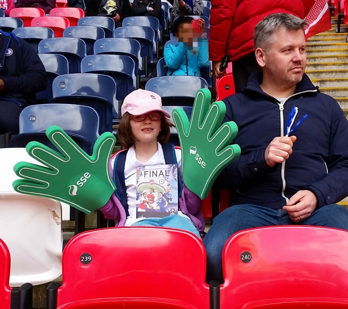 Wembley Stadium Women's FA Cup Final 2016 seats, Women's FA Cup Final 2016