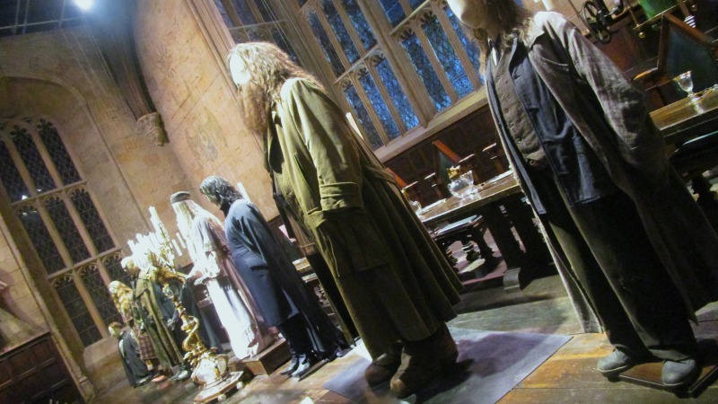 Harry POtter tour great hall costumes