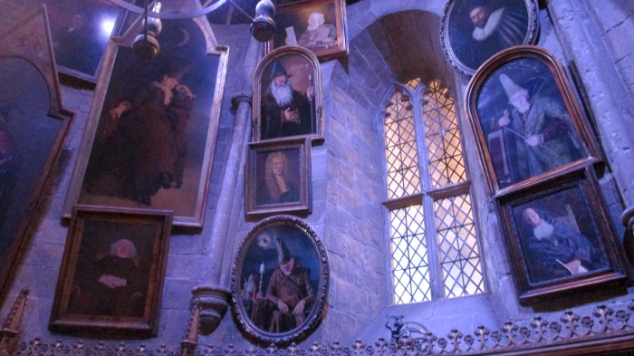 Harry Potter tour pictures in Dumbledore's office