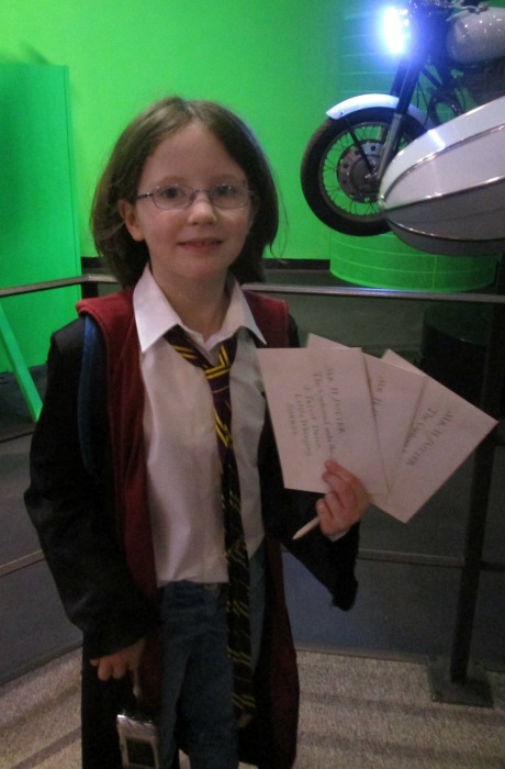 Harry Potter tour replica letters