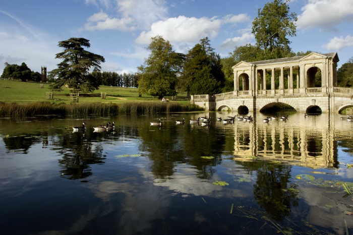 Visitors at Stowe Landscape Gardens, Buckinghamshire. ©National Trust Images John Millar