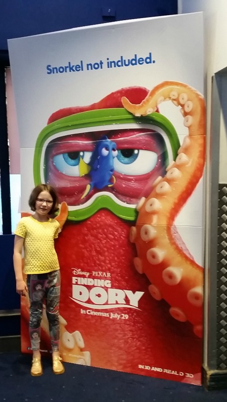 Finding Dory H with poster