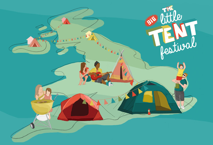 the big little tent festival logo