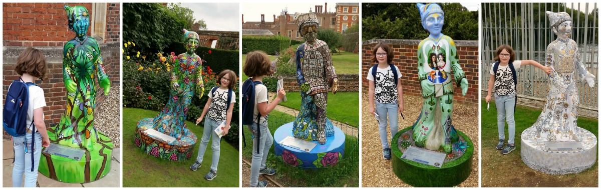 Gnomes Unearthed at Hampton Court, finding Umbriel