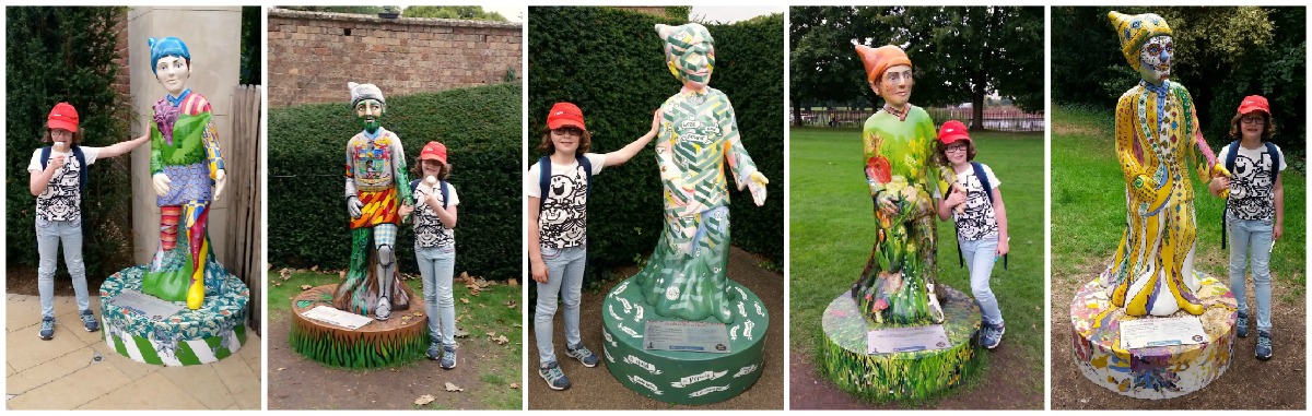 Gnomes Unearthed at Hampton Court, finding Umbriel