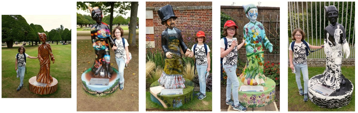 Gnomes Unearthed at Hampton Court, finding Umbriel