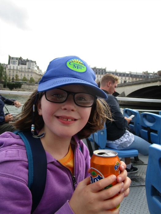 Our summer - boat trip on the Seine