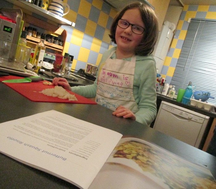 h ready to make butternut squash risotto