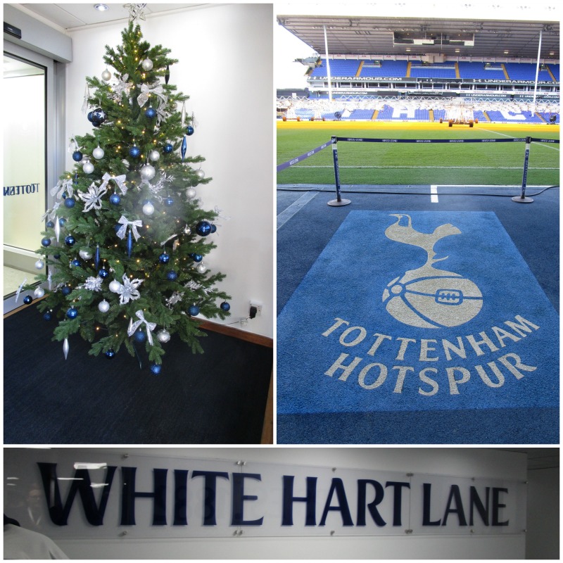 Father Christmas Stadium Tour at Tottenham various sights