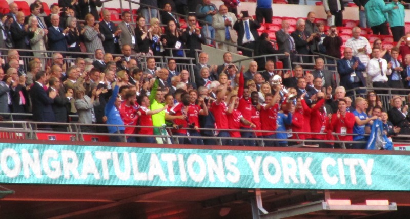 York City win the FA Trophy