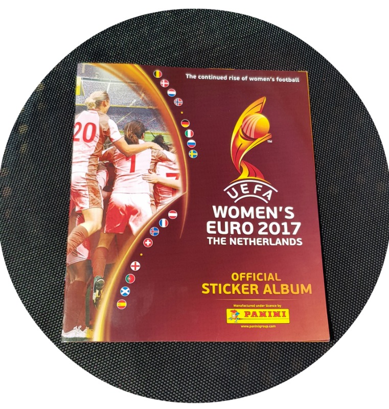 UEFA Womens Euro 2017 Panini Sticker Book