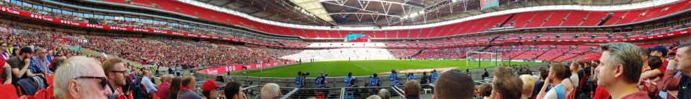 York City at Wembley panorama