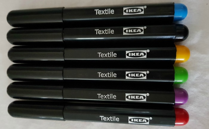 ikea loppstarr fabric pens