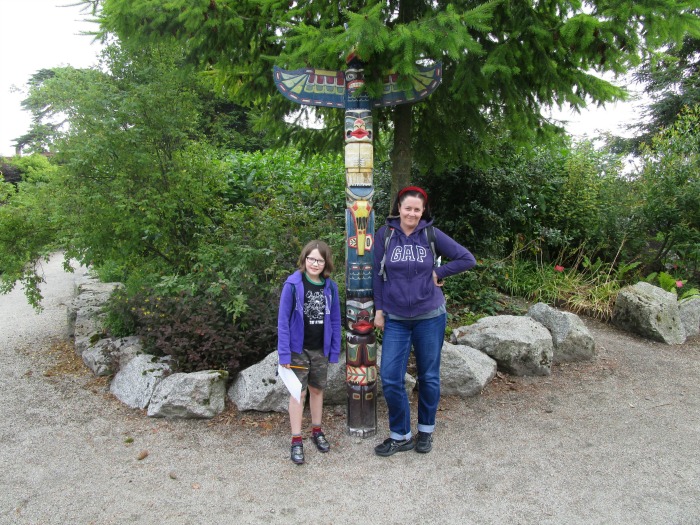 Lullingstone Castle World Garden totem pole