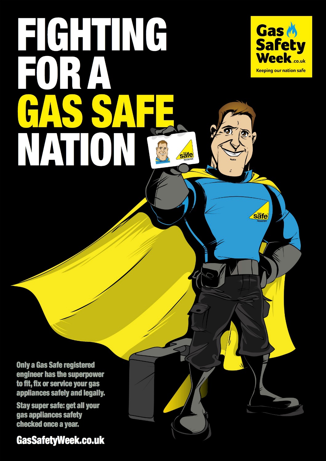 Gas Safety Week 2017 poster