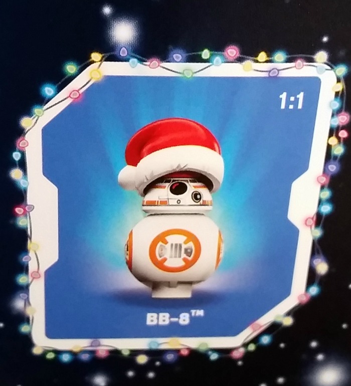 Lego Star Wars Sustainable Advent Calendar 2017, Christmas BB-8 from the 24th December