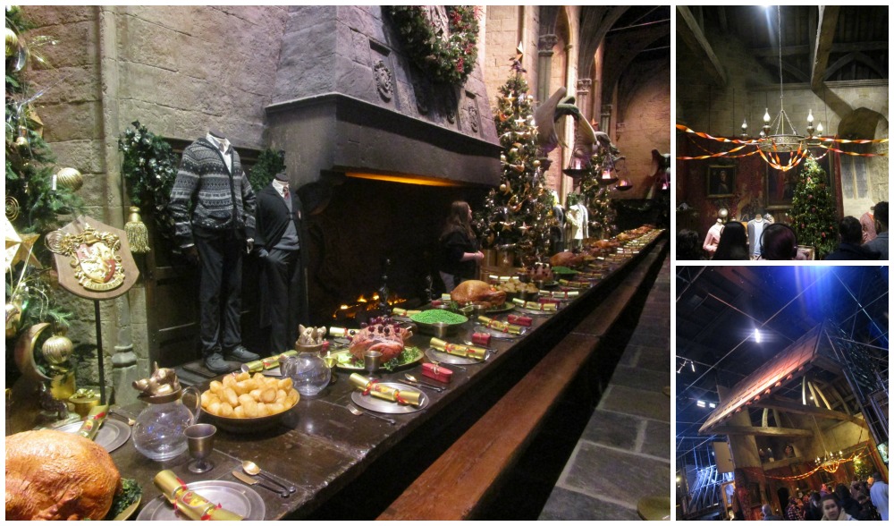 Hogwarts in the Snow Great Hall and Gryffindor common room
