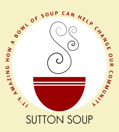 Sutton Soup - It's amazing how a bowl of soup can help change our communities logo