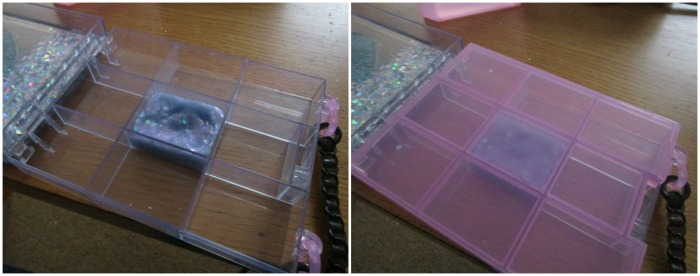 Glam Goo bag compartments