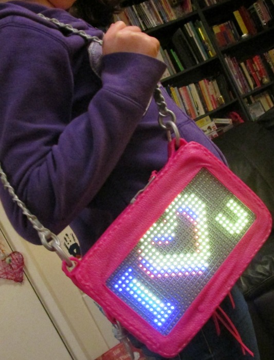 Project Mc2 Pixel Purse I heart you design