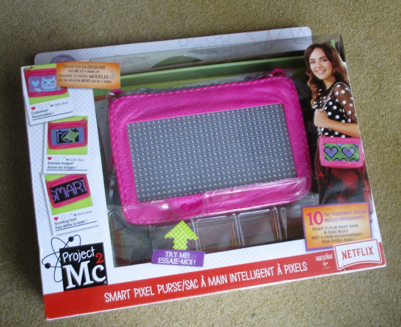 Project Mc2 Pixel Purse packaging