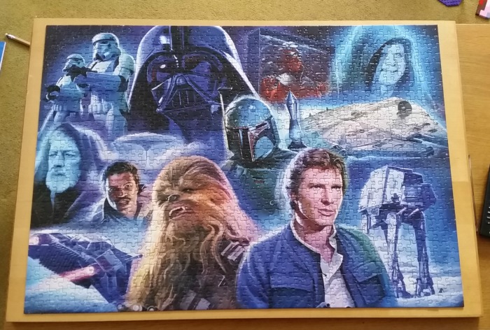 Ravensburger Star Wars Collection Jigsaw finished