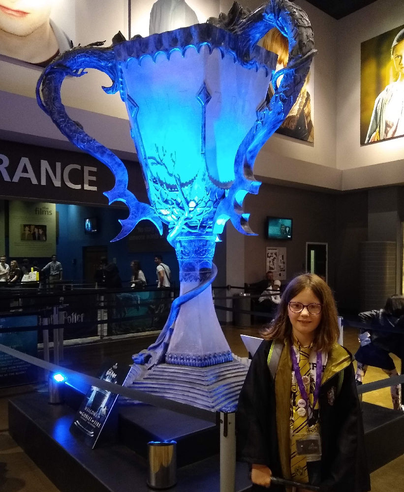 Large Goblet of Fire at WB Studio Tour Leavesden