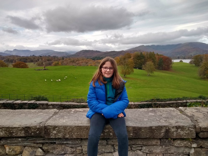 View from Wray Castle looking towards Windermere