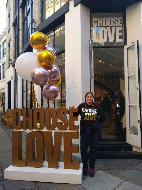 Choose Love - Help Refugees Covent Garden pop up Store