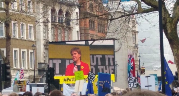 Nicola Sturgeon Put it to the People March